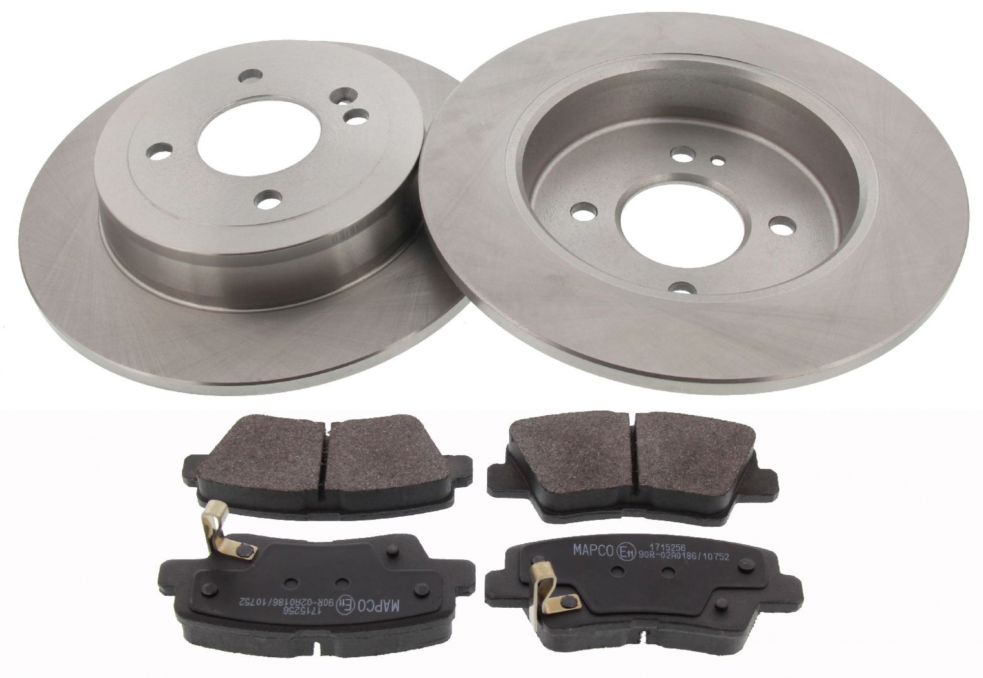 Bremsensatz, Scheibenbremse, Hinterachse, Satz, HYUNDAI, KIA