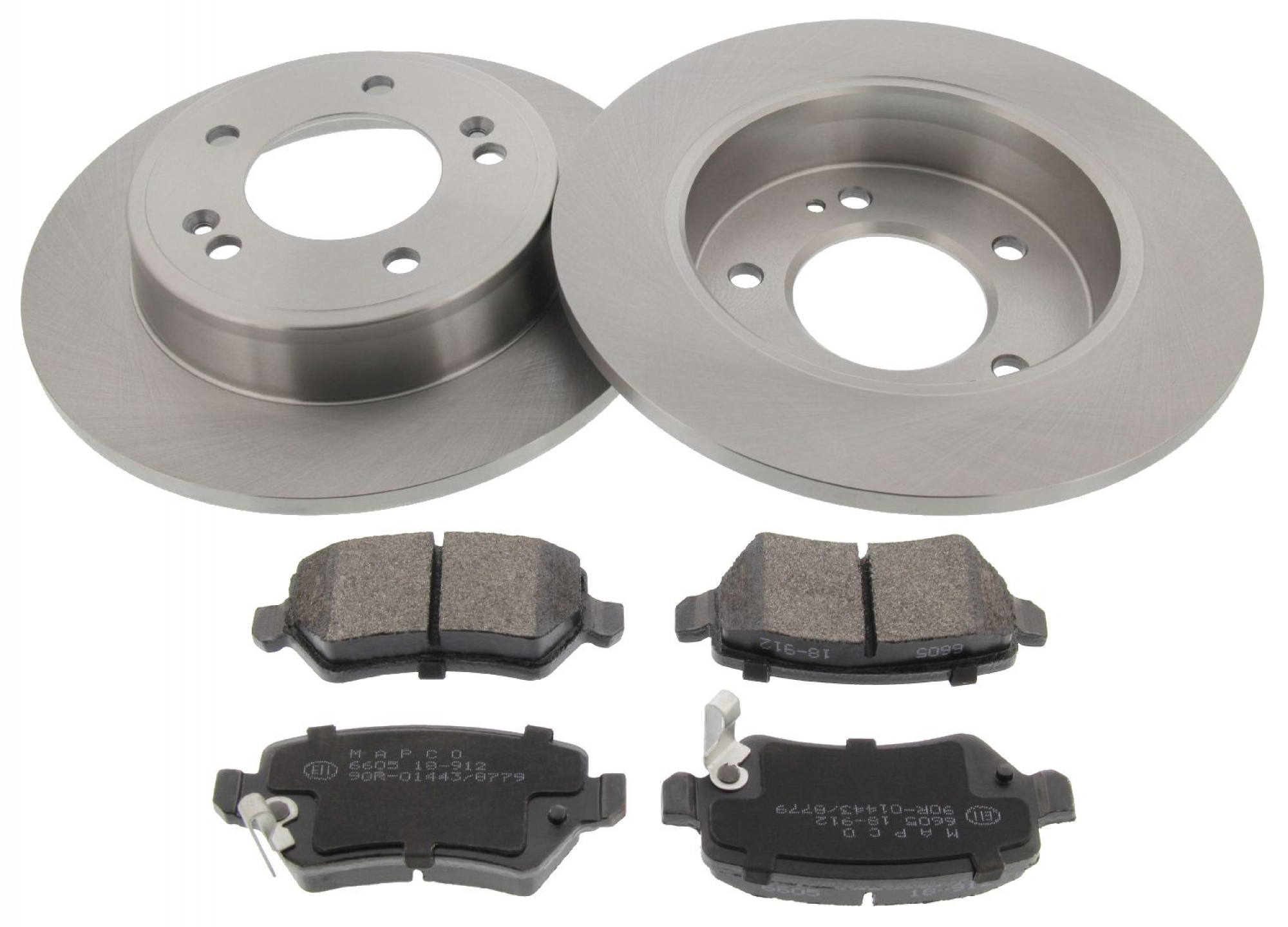 Bremsensatz, Scheibenbremse, Hinterachse, Satz, KIA