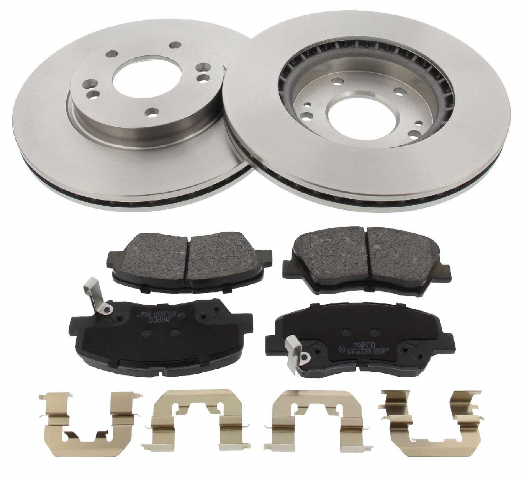 Bremsensatz, Scheibenbremse, Vorderachse, Satz, HYUNDAI, KIA