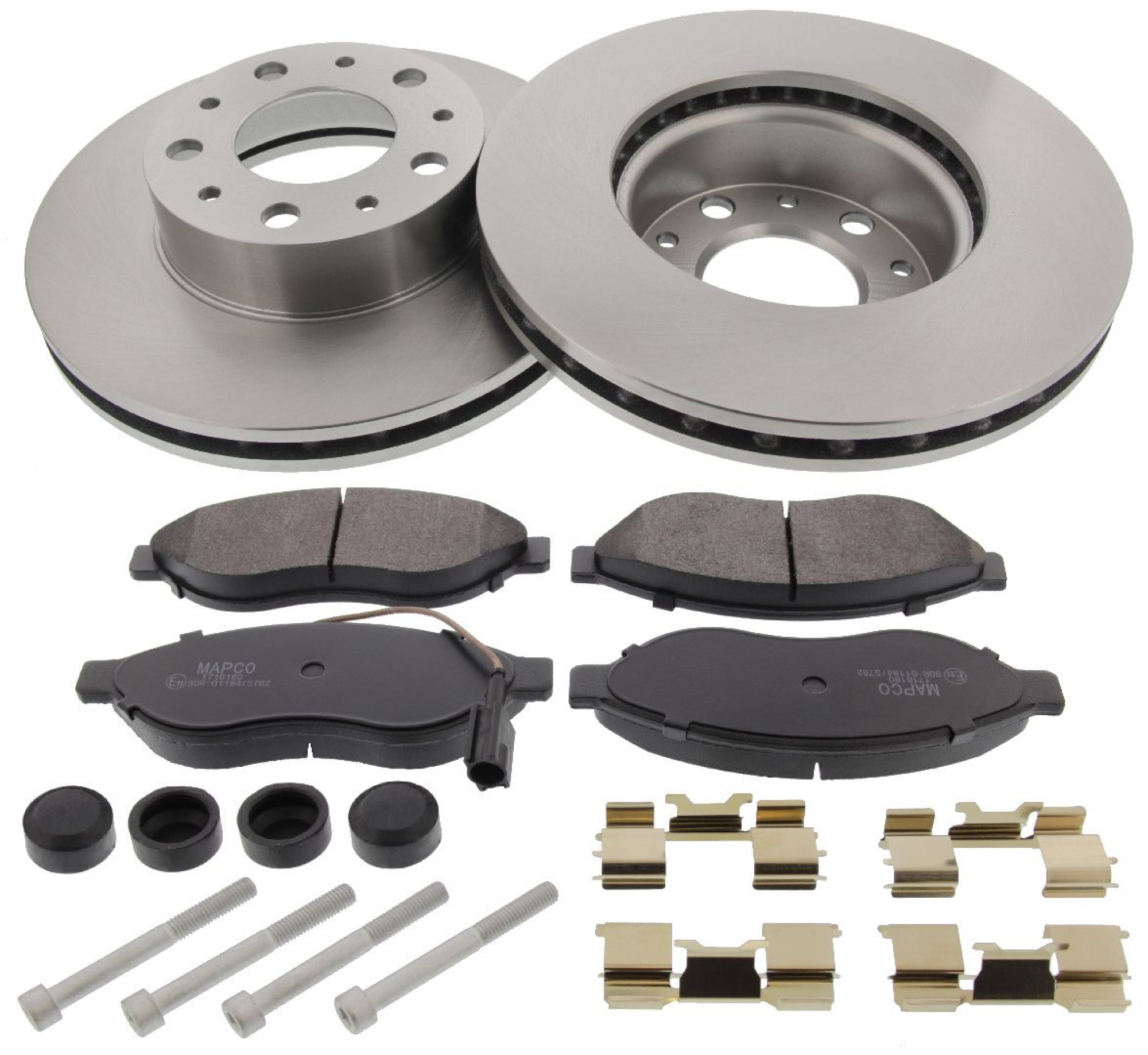 Bremsensatz, Scheibenbremse, Vorderachse, Satz, CITROËN, FIAT, PEUGEOT