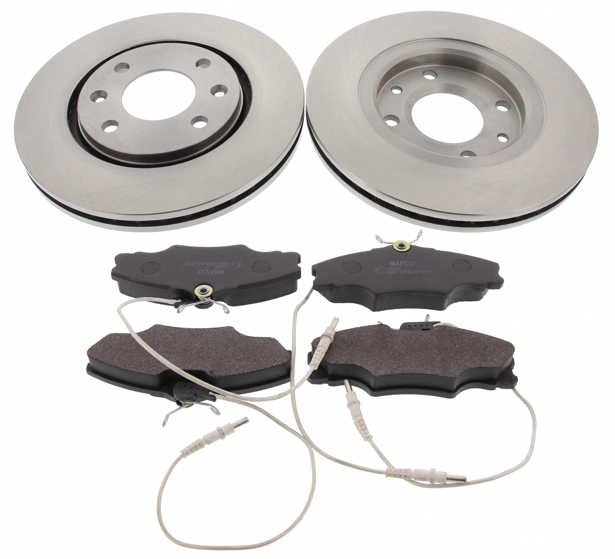 Bremsensatz, Scheibenbremse, Vorderachse, Satz, PEUGEOT