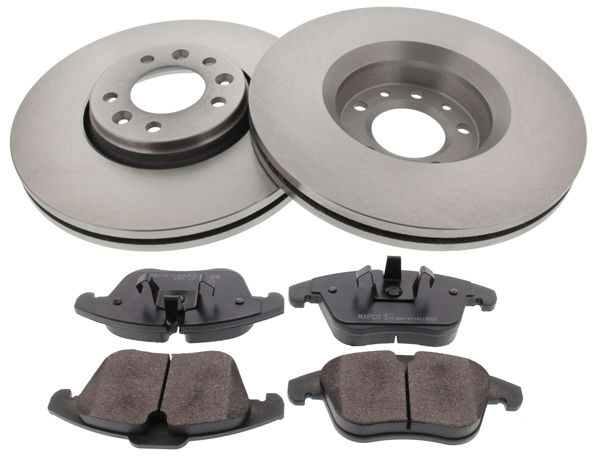 Bremsensatz, Scheibenbremse, Vorderachse, Satz, CITROËN, PEUGEOT