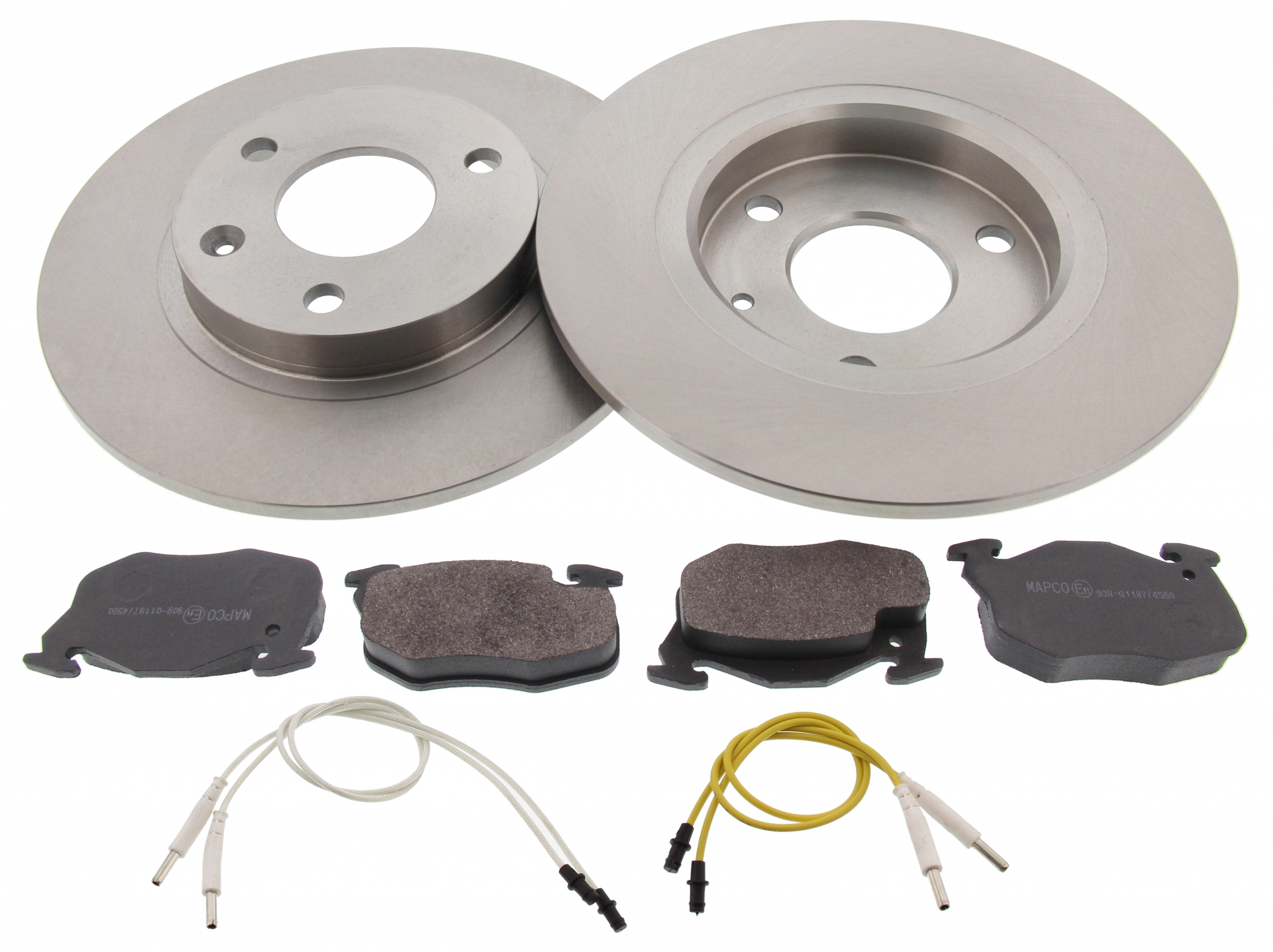 Bremsensatz, Scheibenbremse, Vorderachse, Satz, CITROËN, PEUGEOT