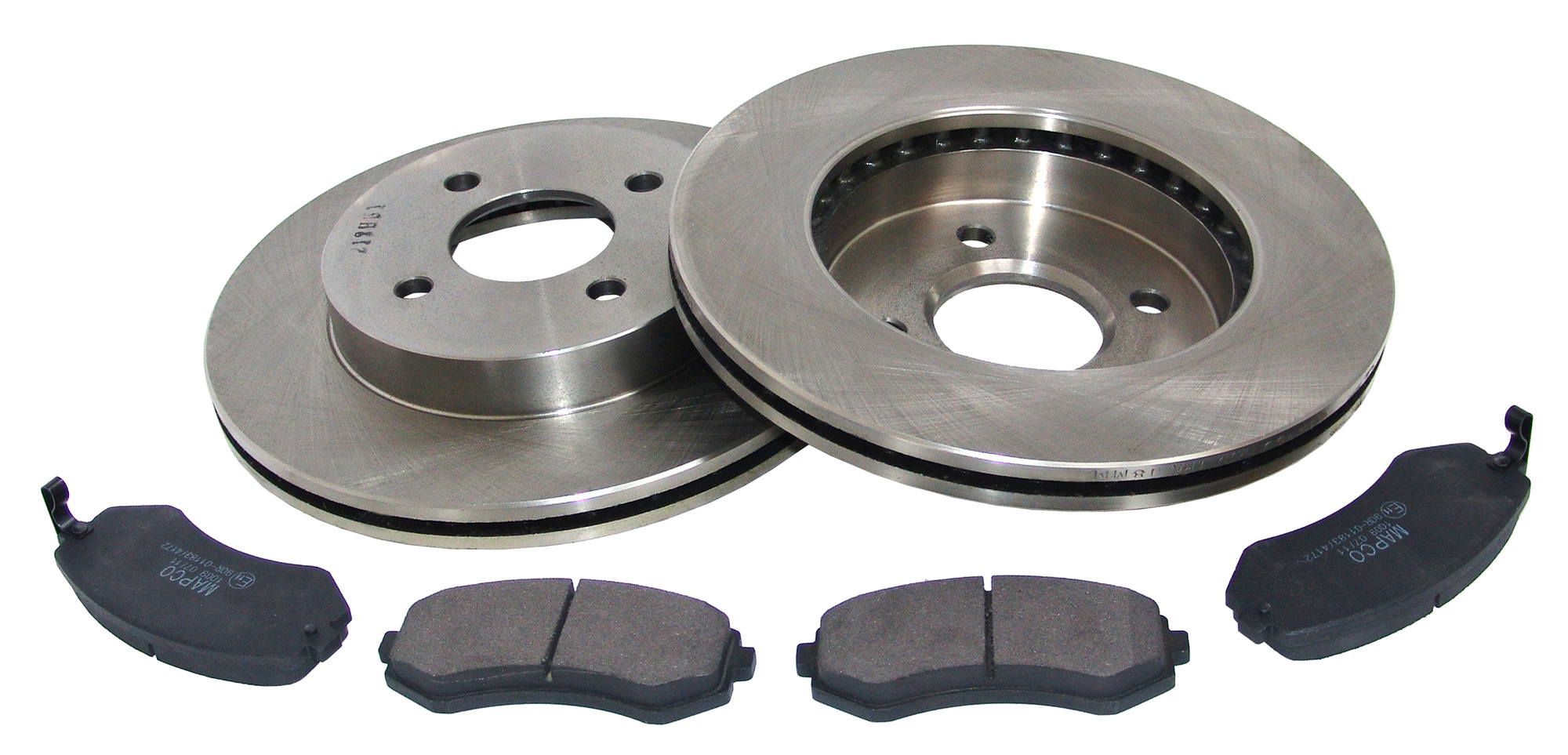 Bremsensatz, Scheibenbremse, Vorderachse, Satz, NISSAN