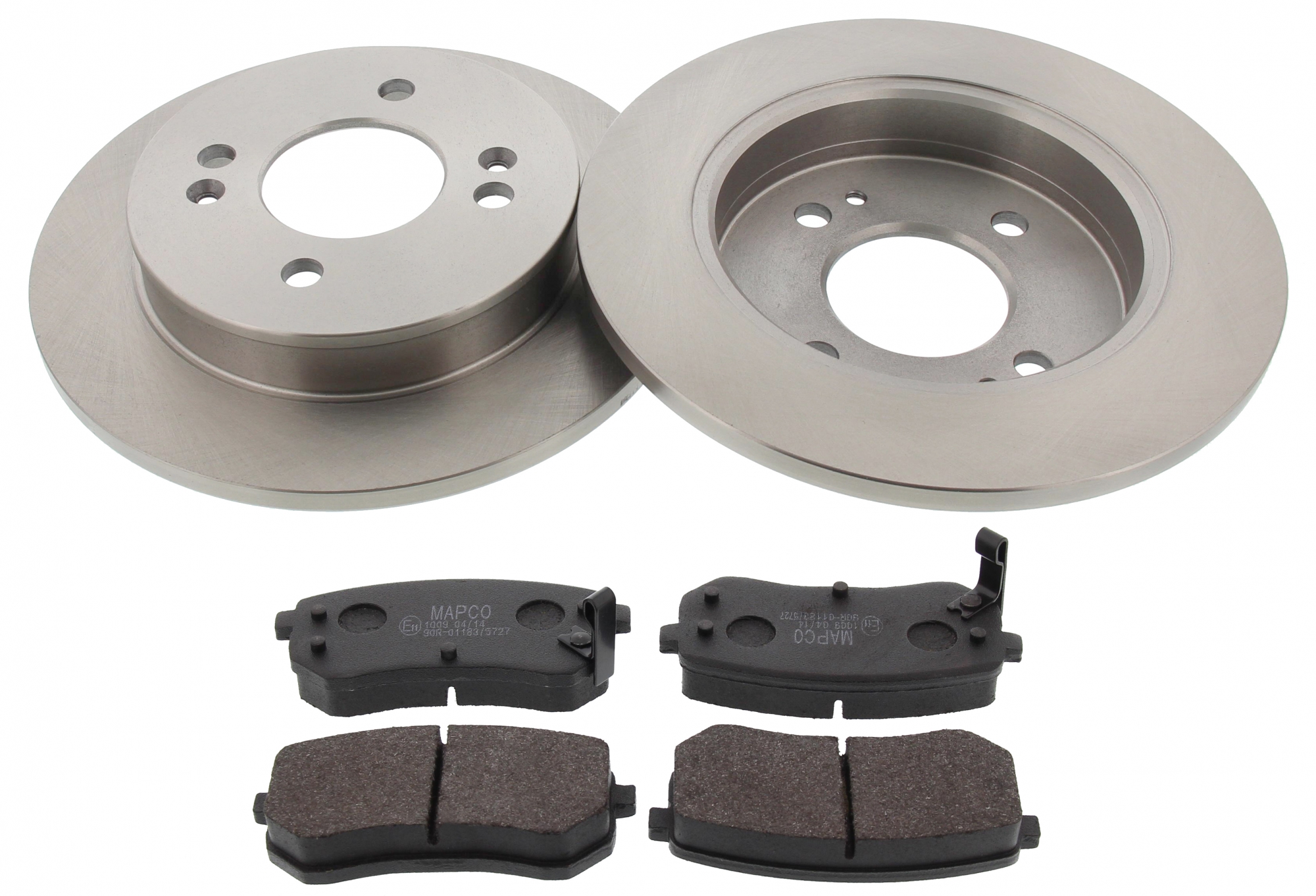 Bremsensatz, Scheibenbremse, Hinterachse, Satz, HYUNDAI, KIA