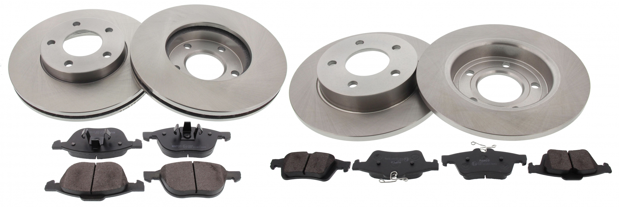 Bremsensatz, Scheibenbremse, Hinterachse, Vorderachse, Satz, MAZDA