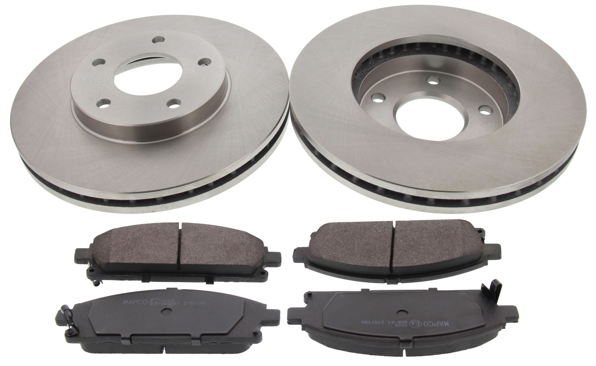 Bremsensatz, Scheibenbremse, Vorderachse, Satz, NISSAN