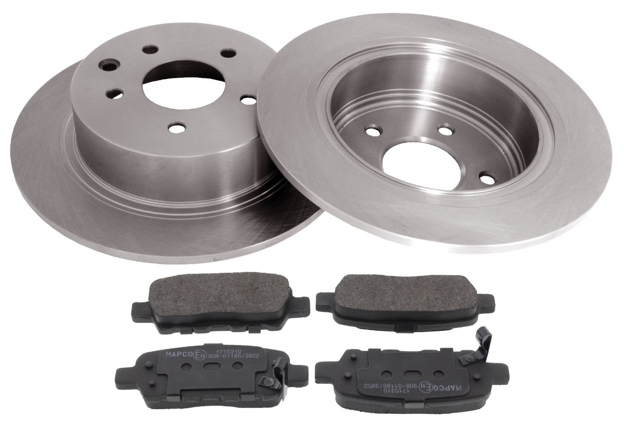 Bremsensatz, Scheibenbremse, Hinterachse, Satz, NISSAN