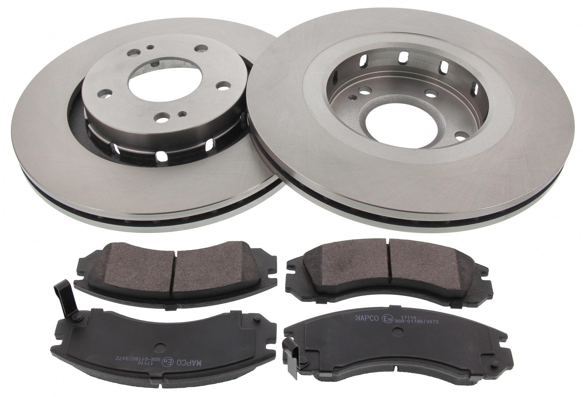 Bremsensatz, Scheibenbremse, Vorderachse, Satz, CITROËN, MITSUBISHI, PEUGEOT