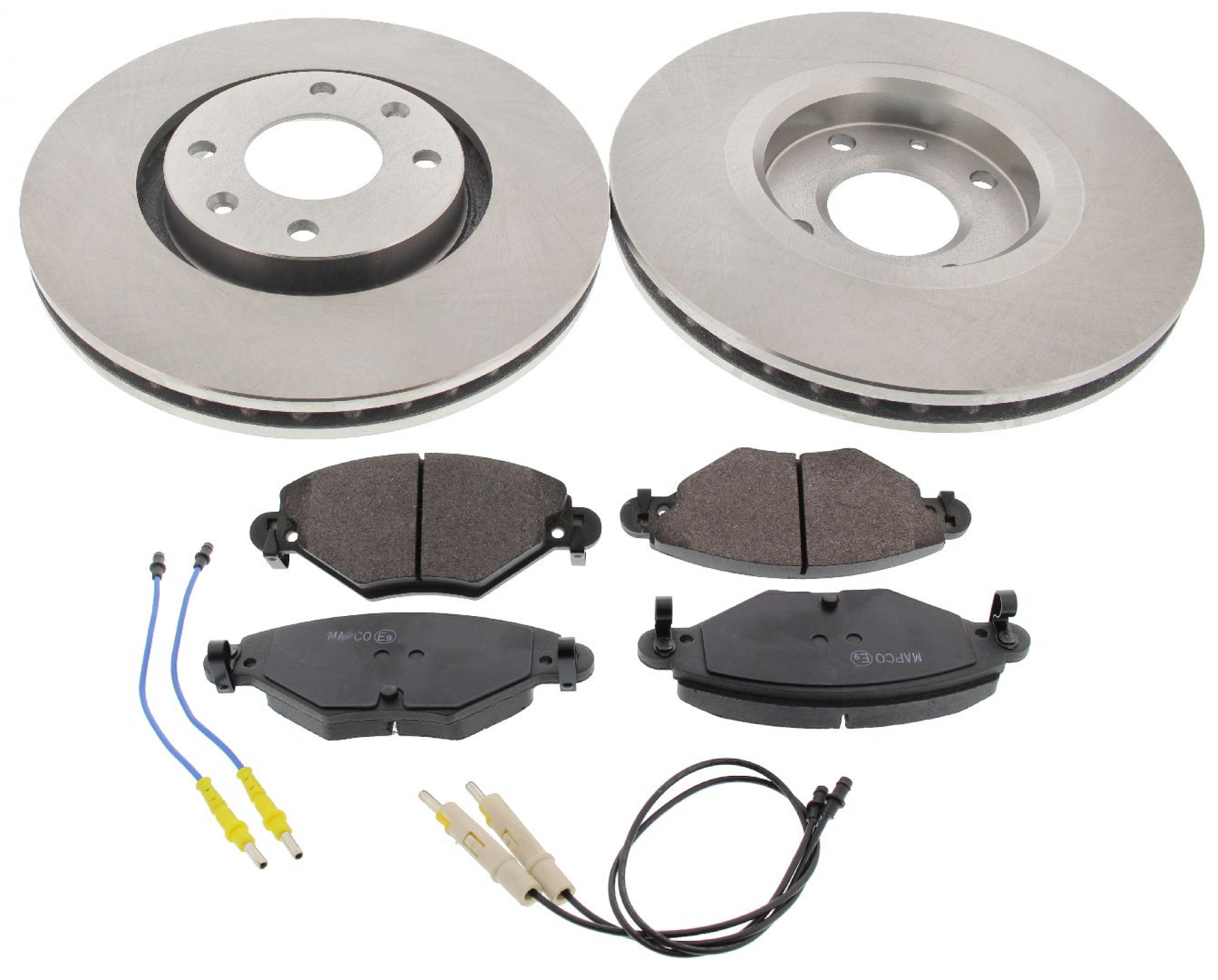 Bremsensatz, Scheibenbremse, Vorderachse, Satz, CITROËN