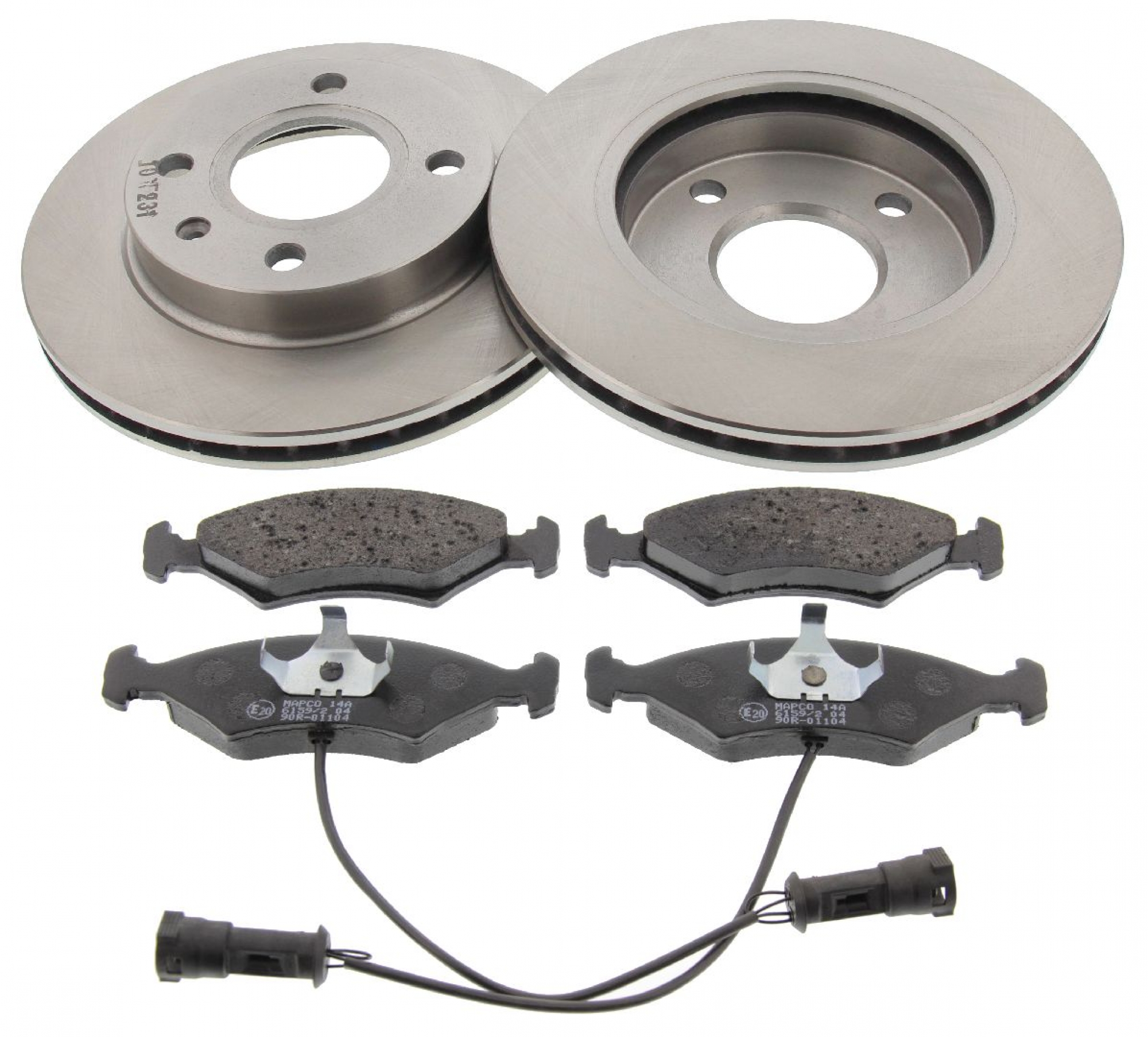 Bremsensatz, Scheibenbremse, Vorderachse, Satz, FORD, MAZDA