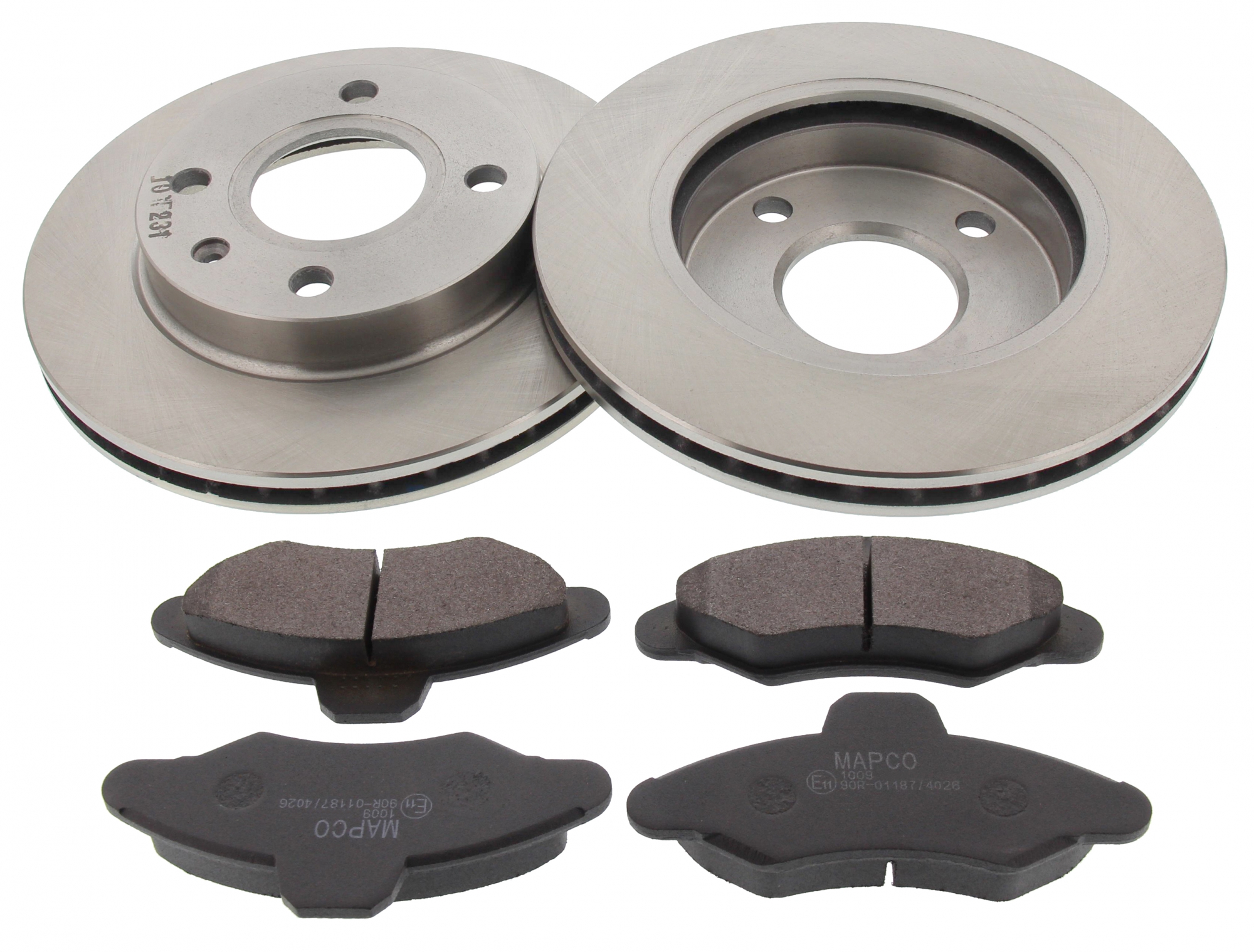 Bremsensatz, Scheibenbremse, Vorderachse, Satz, FORD