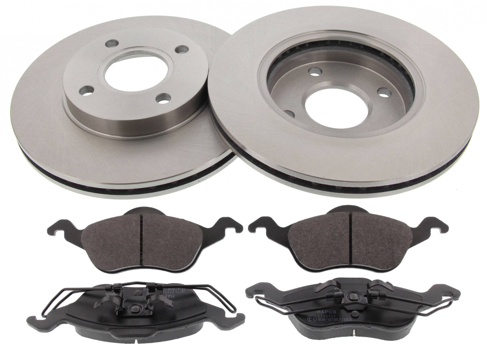 Bremsensatz, Scheibenbremse, Vorderachse, Satz, FORD