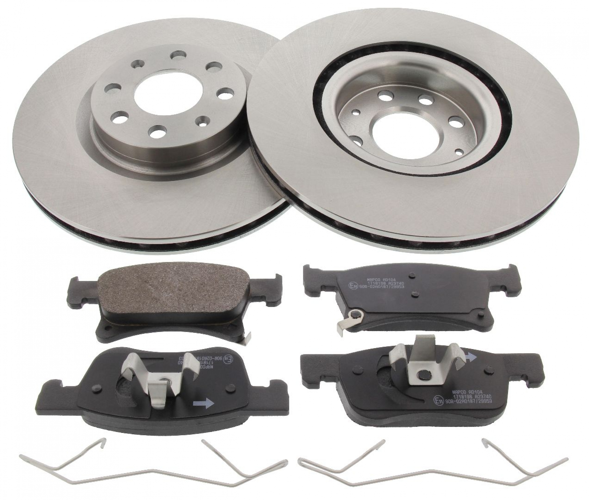 Bremsensatz, Scheibenbremse, Vorderachse, Satz, OPEL, VAUXHALL