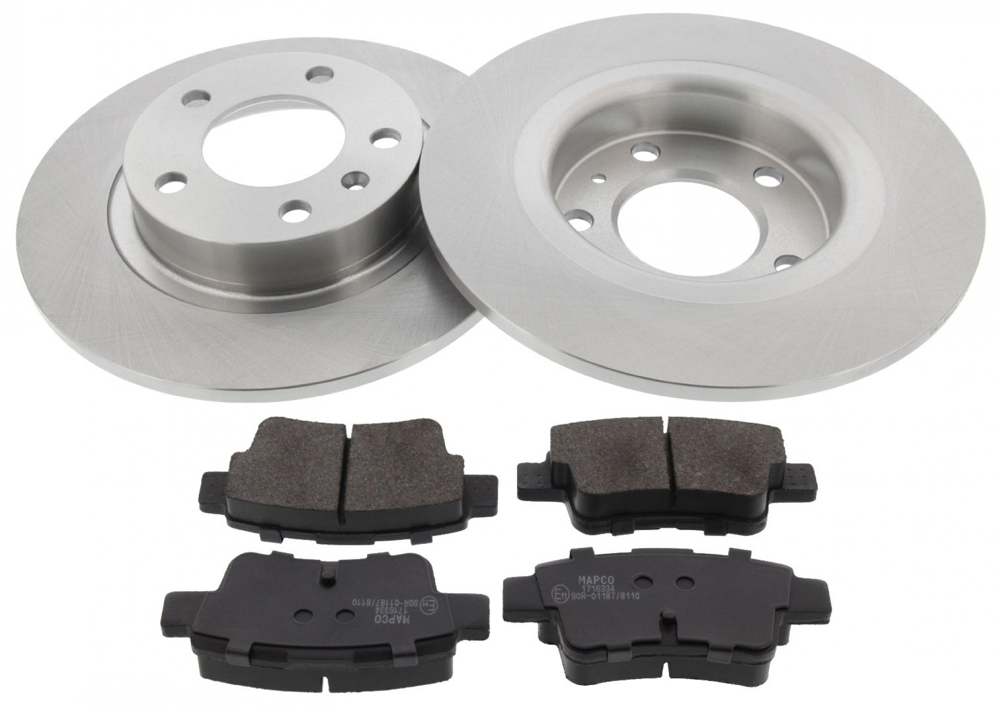 Bremsensatz, Scheibenbremse, Hinterachse, Satz, OPEL