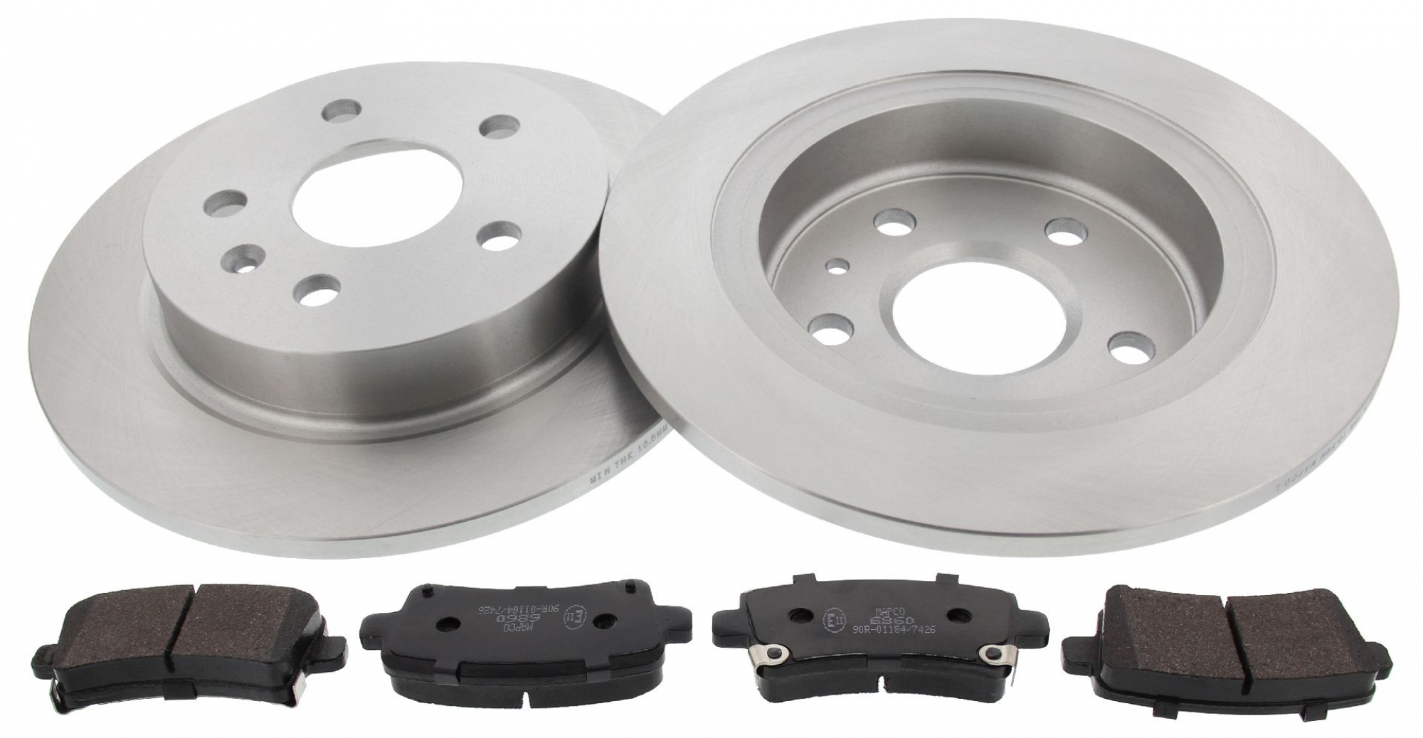 Bremsensatz, Scheibenbremse, Hinterachse, Satz, OPEL, SAAB, VAUXHALL