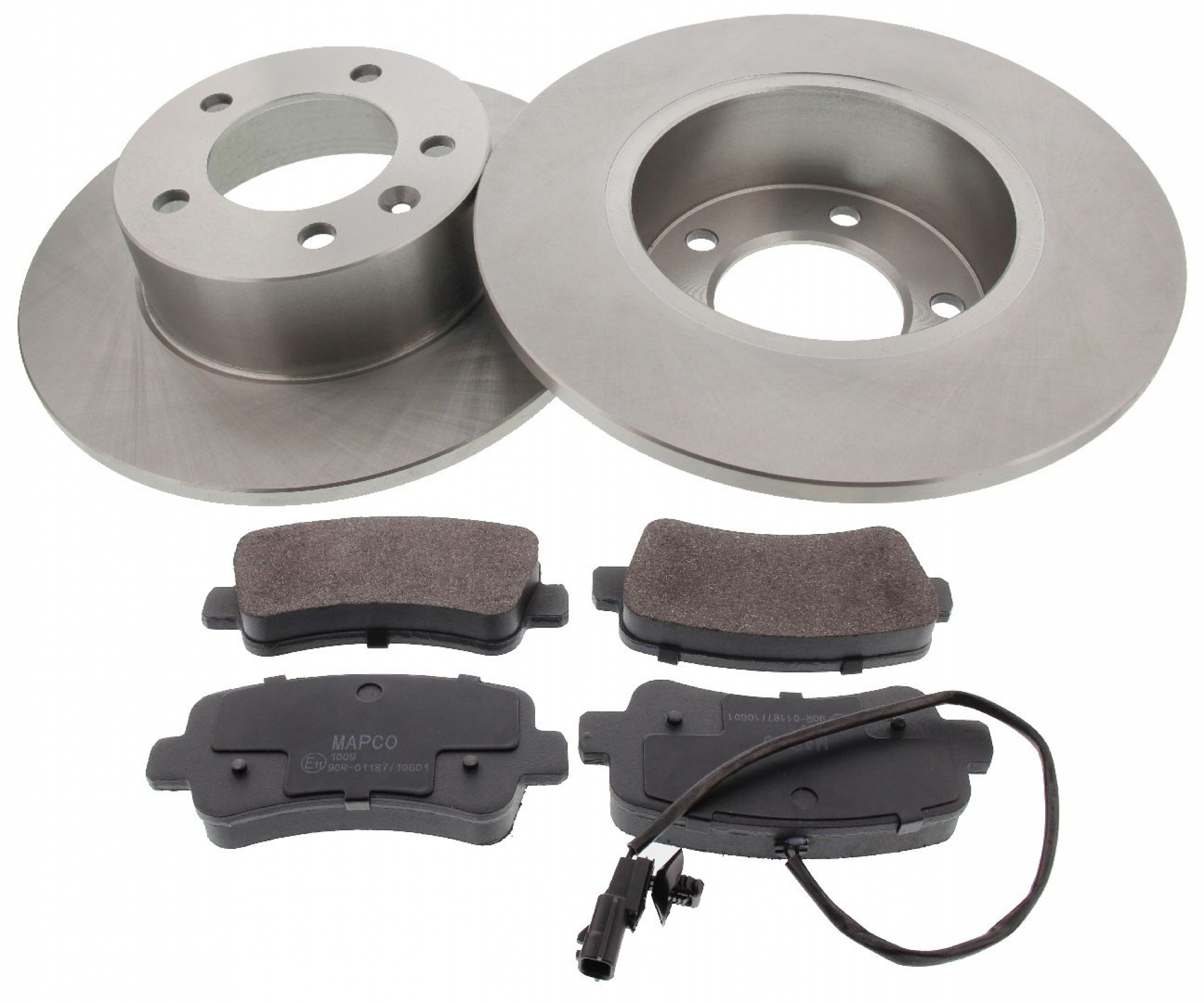 Bremsensatz, Scheibenbremse, Hinterachse, Satz, NISSAN, OPEL, RENAULT, VAUXHALL