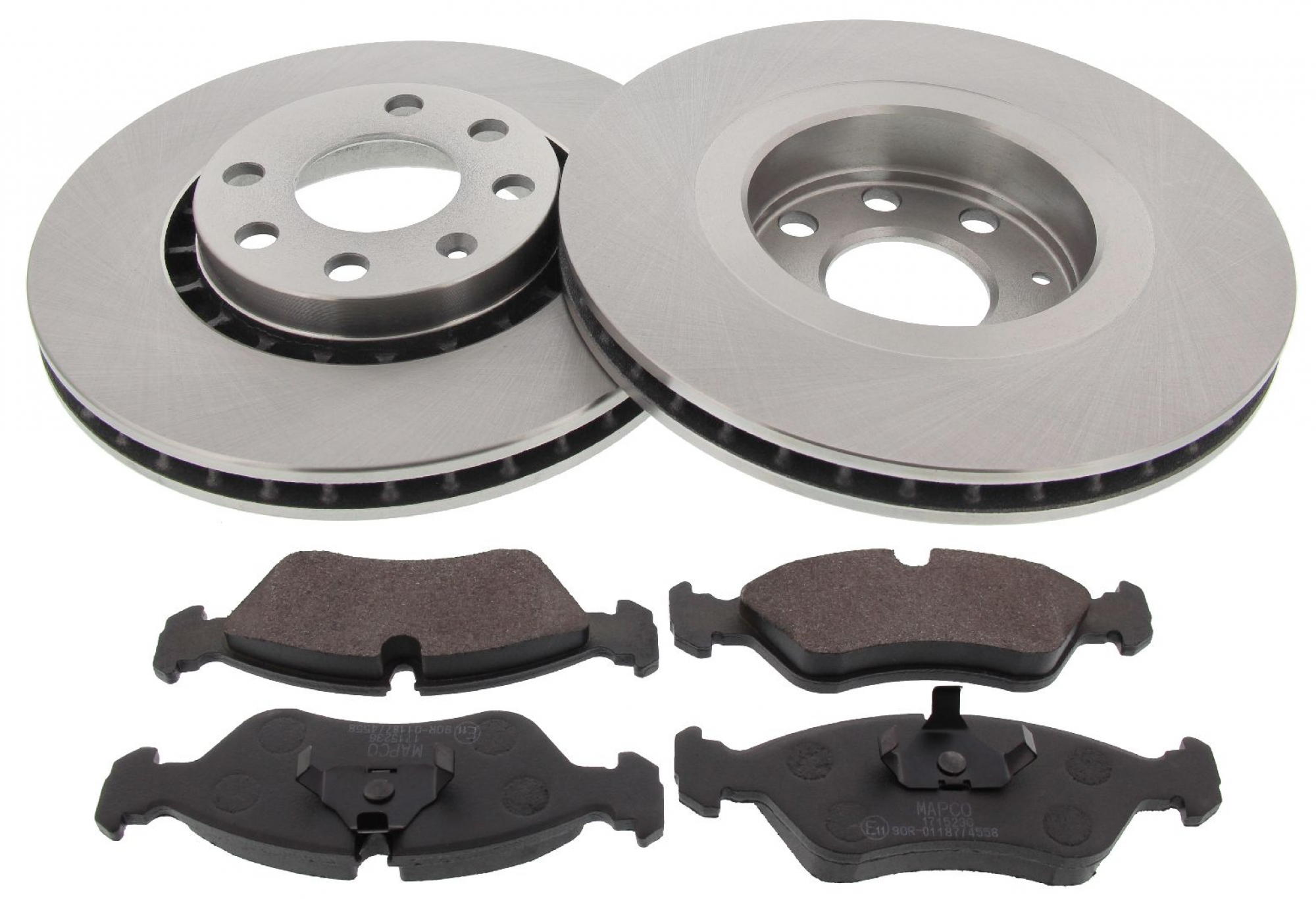 Bremsensatz, Scheibenbremse, Vorderachse, Satz, DAEWOO, GM KOREA, OPEL, VAUXHALL