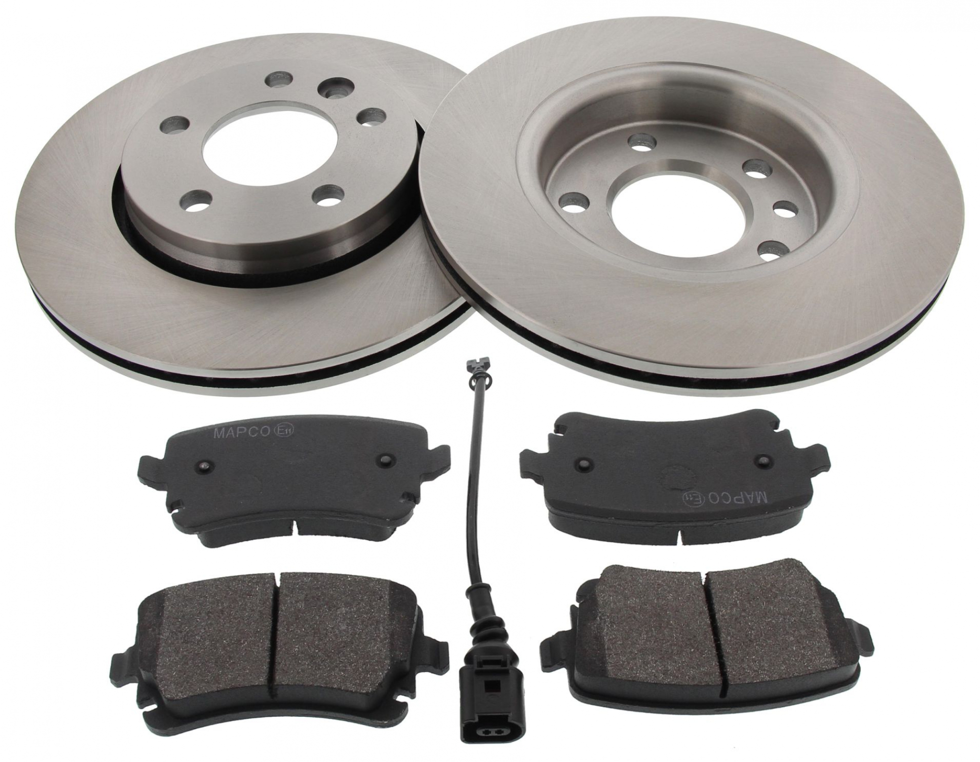 Bremsensatz, Scheibenbremse, Satz, Hinterachse, VW