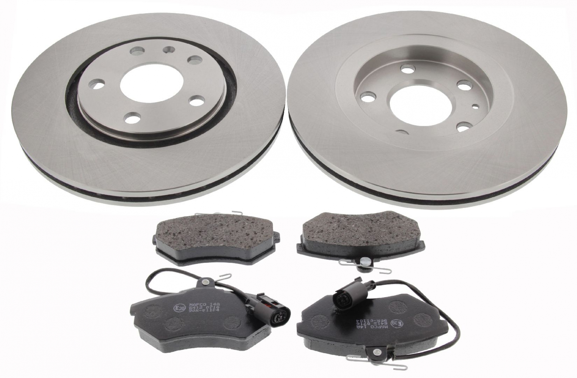 Bremsensatz, Scheibenbremse, Vorderachse, Satz, VW