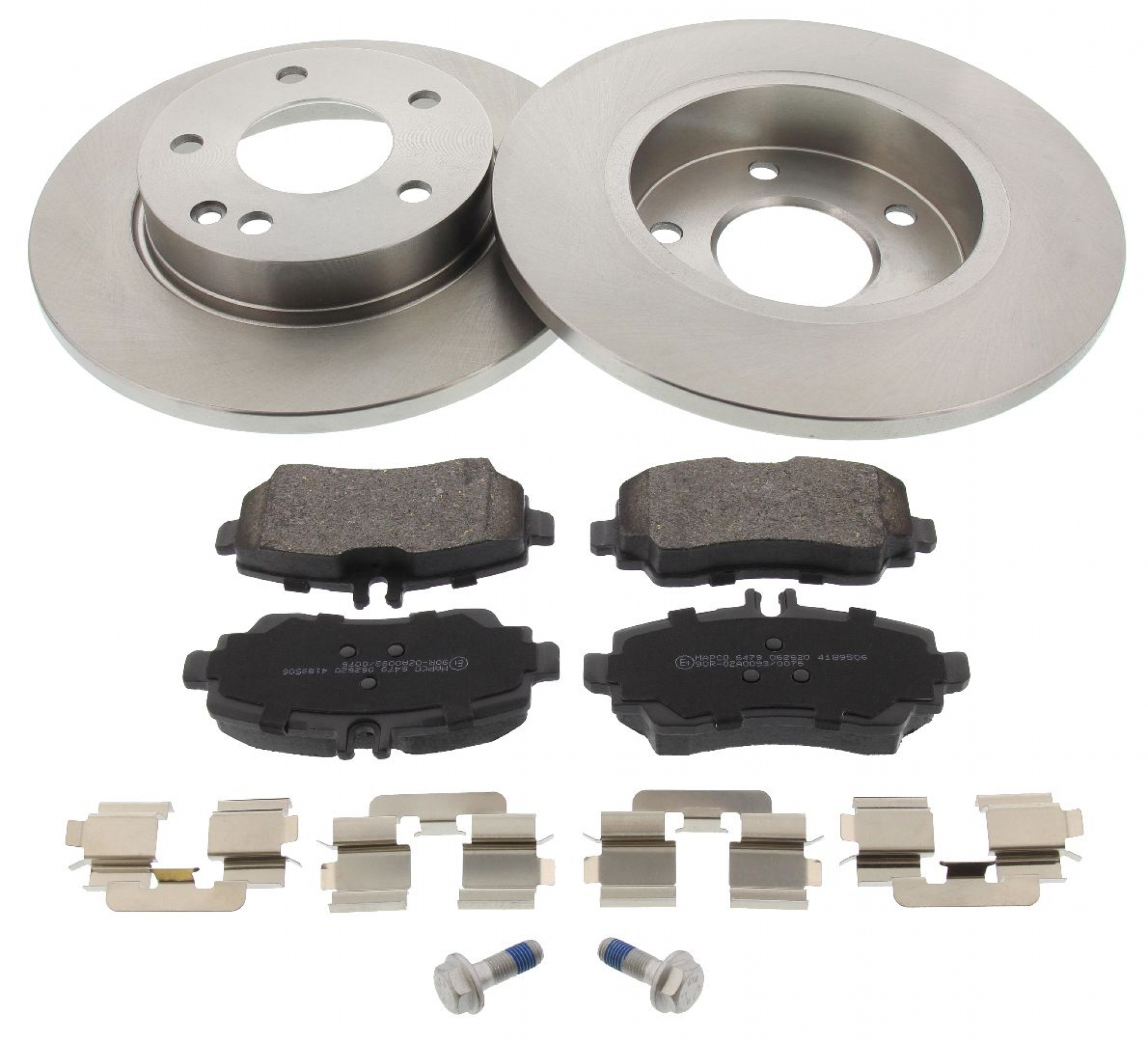 Bremsensatz, Scheibenbremse, Satz, Vorderachse, MERCEDES-BENZ