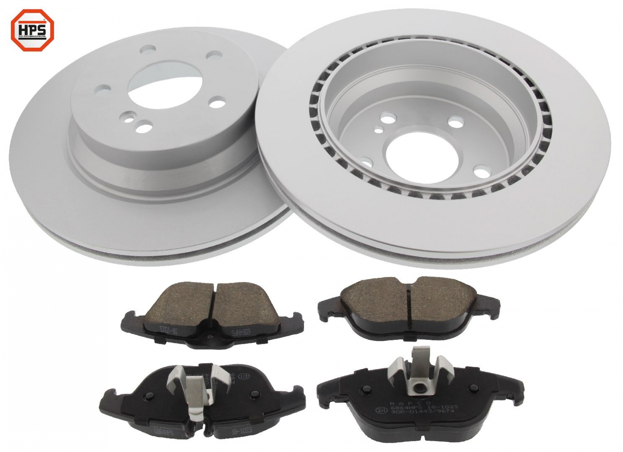 HPS-Carbon-Bremse, Bremsensatz, HA, MERCEDES-BENZ GLK-KLASSE