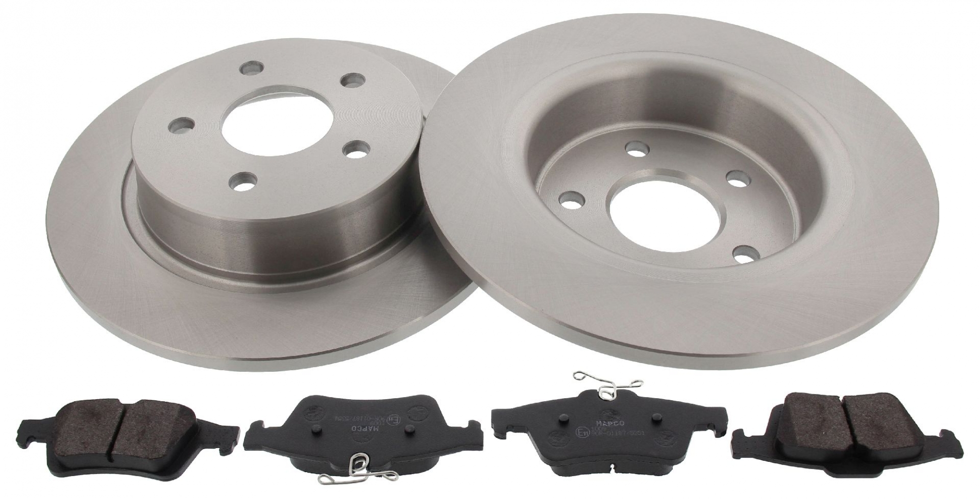 Bremsensatz, Scheibenbremse, Satz, Hinterachse, FORD