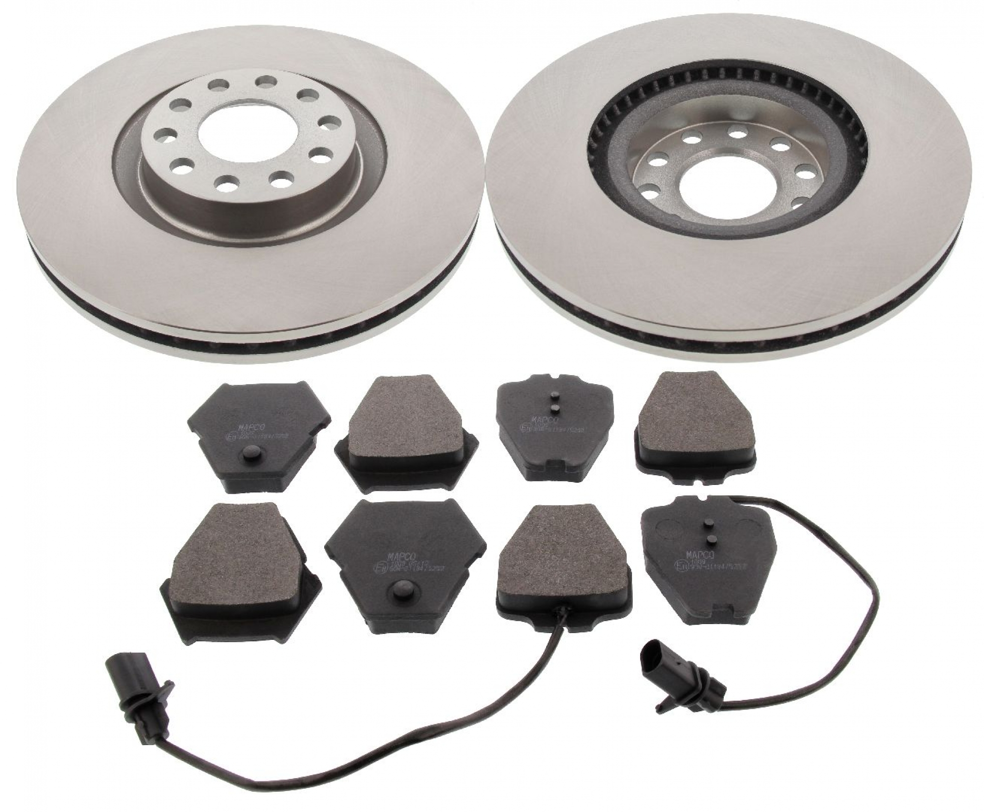 Bremsensatz, Scheibenbremse, Vorderachse, Satz, AUDI