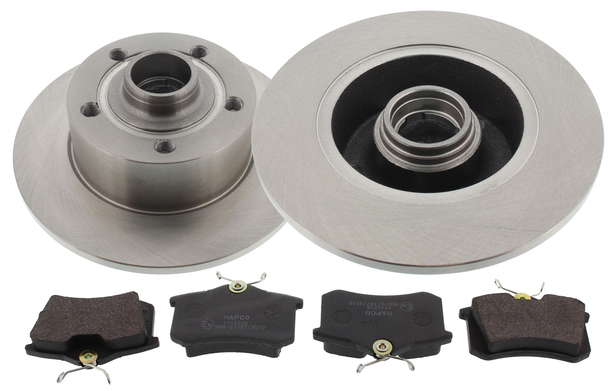 Bremsensatz, Scheibenbremse, Hinterachse, Satz, AUDI