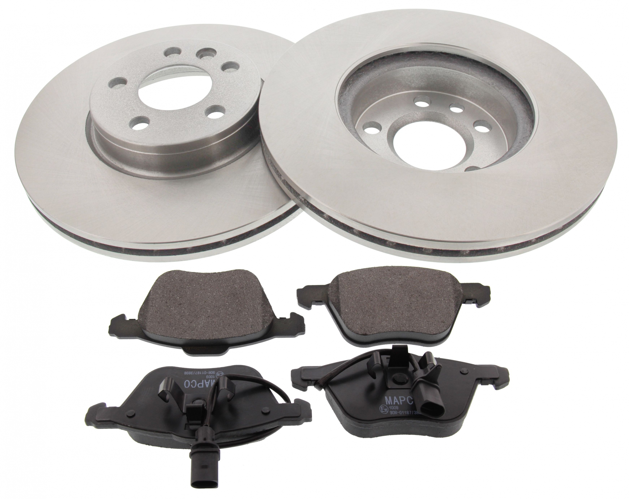 Bremsensatz, Scheibenbremse, Vorderachse, Satz, FORD, SEAT, VW