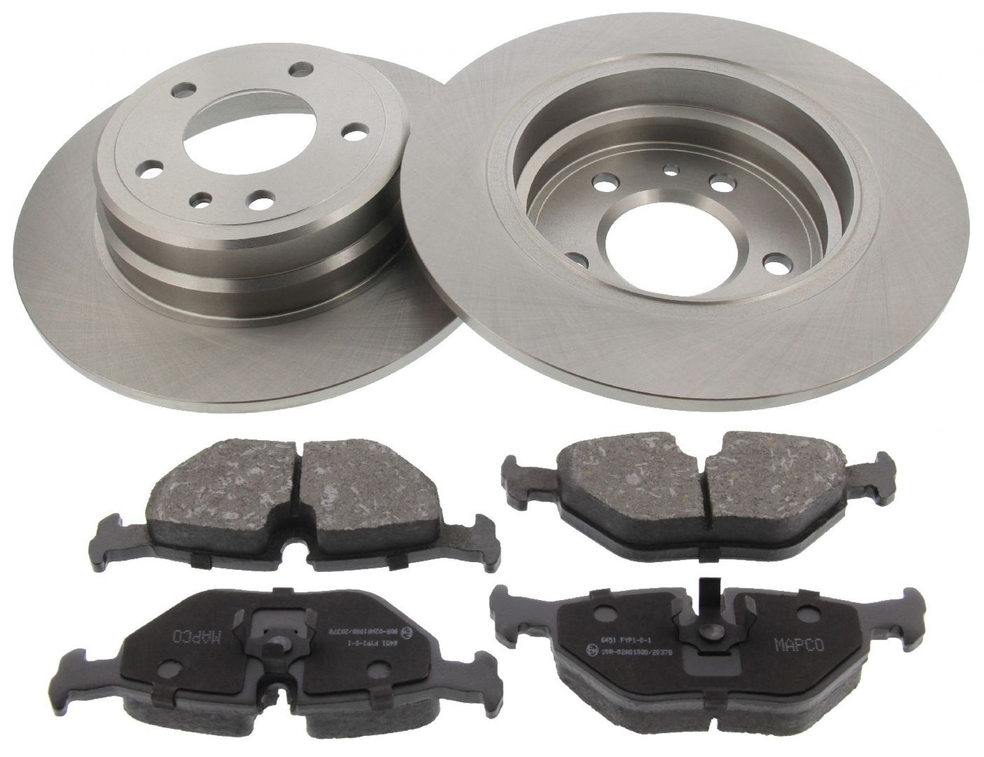 Bremsensatz, Scheibenbremse, Satz, Hinterachse, BMW