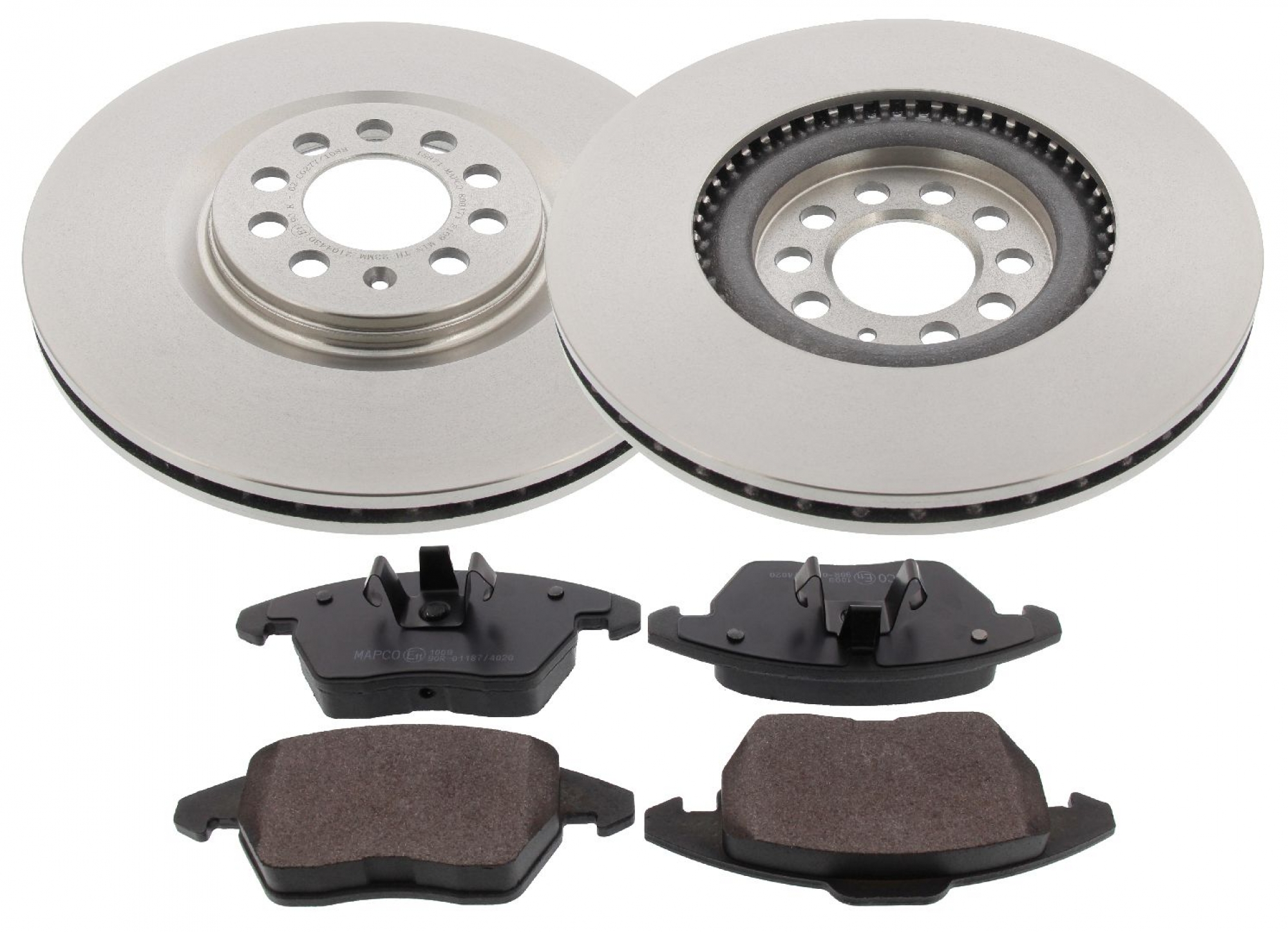 Bremsensatz, Scheibenbremse, Satz, AUDI, SEAT, VW