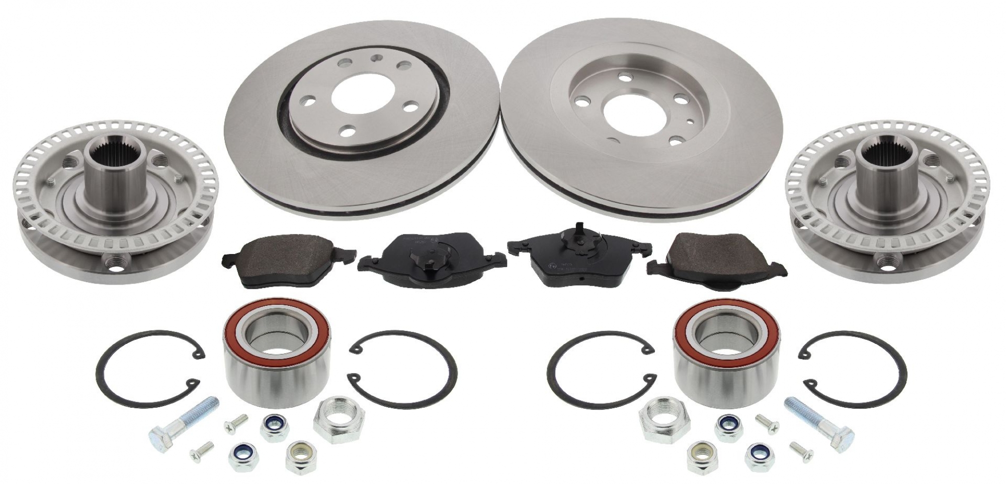 Bremsen-Umbausatz, VA, VW Golf 3, VR6 von 5 x 100 auf 5 x 112, Bremsscheiben: Ø 288 mm