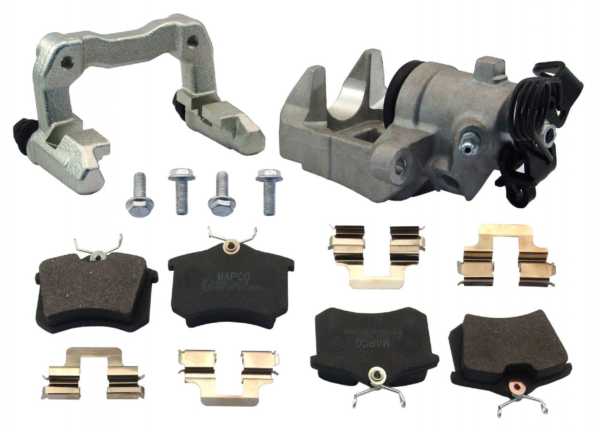 Bremssattel, Hinterachse links, Satz, AUDI, SEAT, SKODA, VW