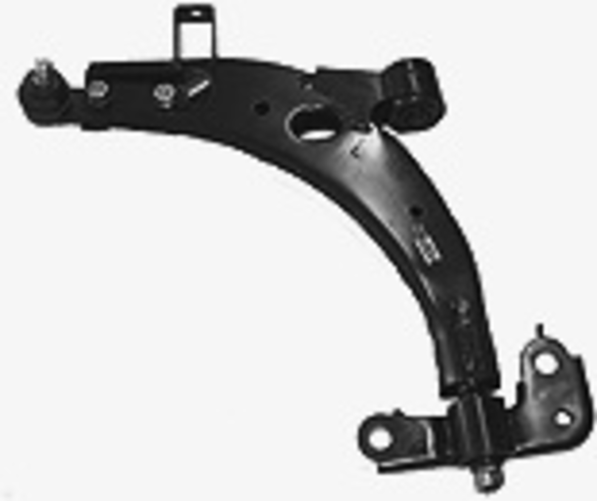 Lenker, Radaufhängung, Vorderachse links, unten, KIA