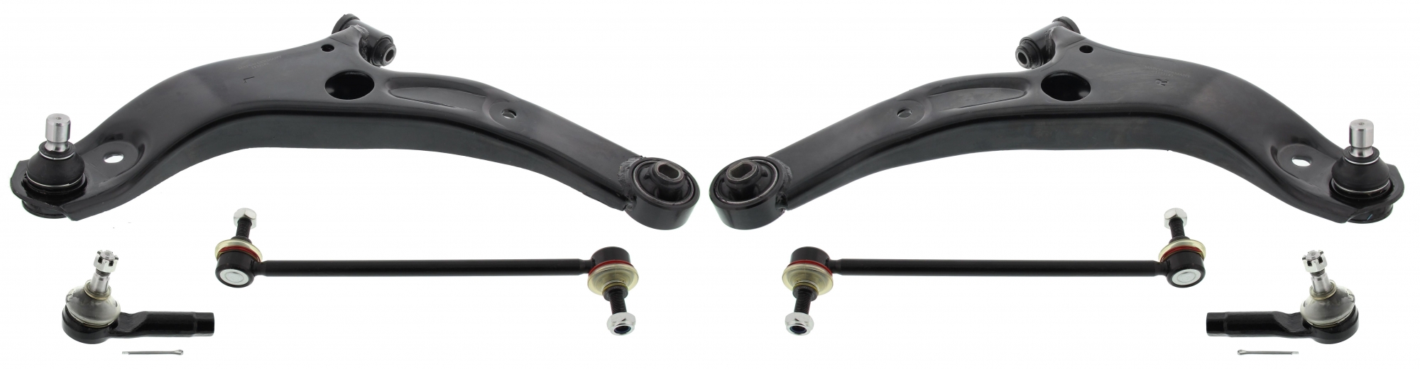 Lenkersatz, Radaufhängung, Satz, Vorderachse links, Vorderachse rechts, unten, MAZDA