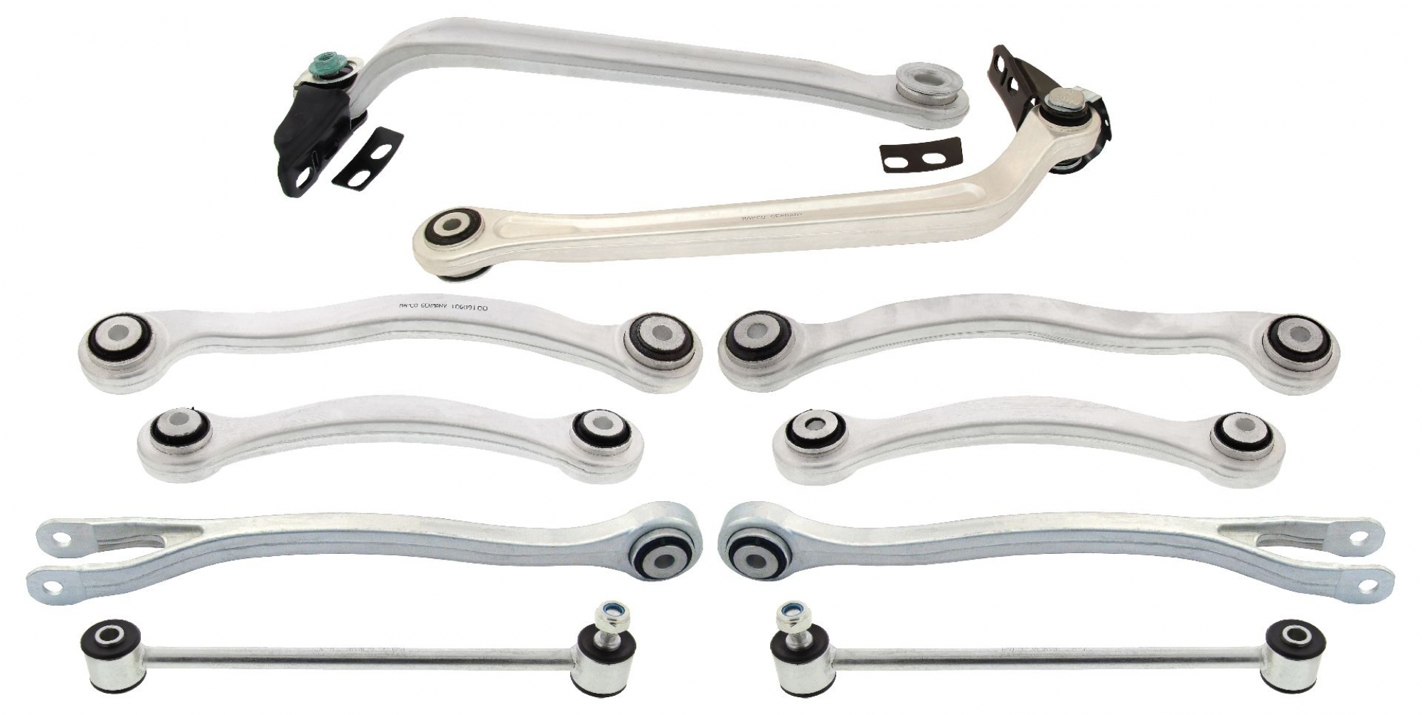 Lenkersatz, Radaufhängung, Satz, Hinterachse beidseitig, oben, unten, MERCEDES-BENZ