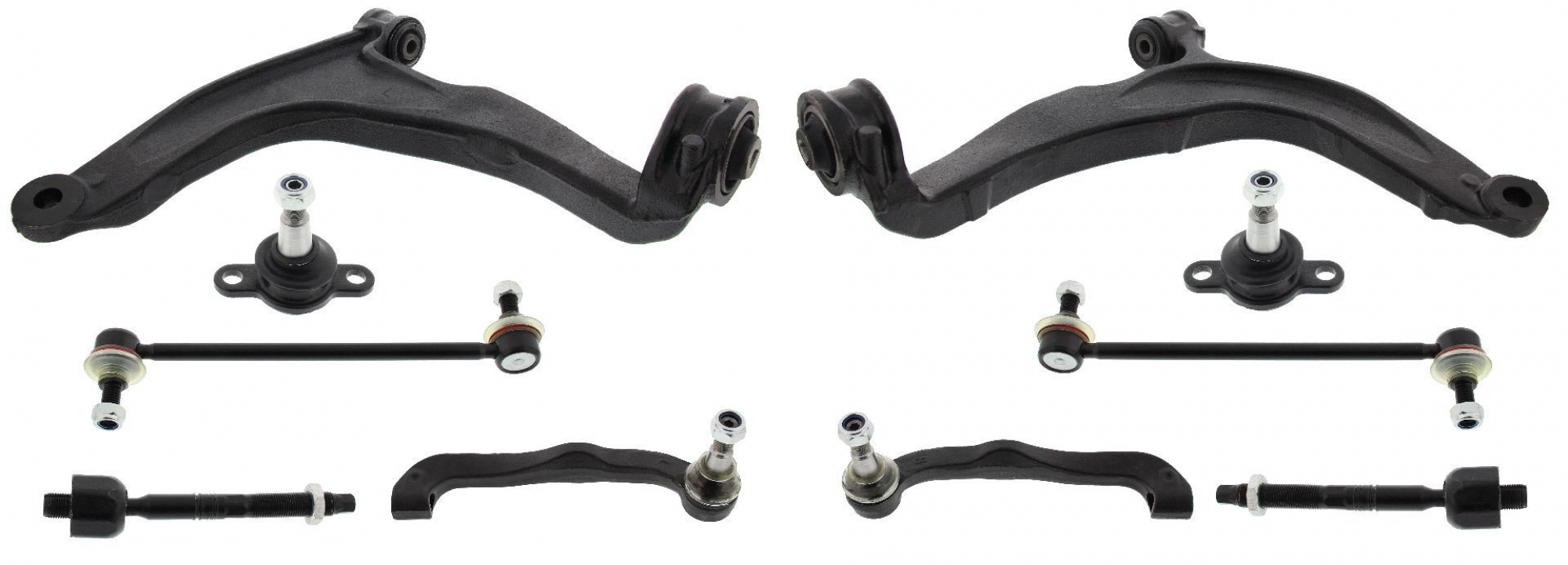 Lenkersatz, Radaufhängung, Satz, Vorderachse links, Vorderachse rechts, VW