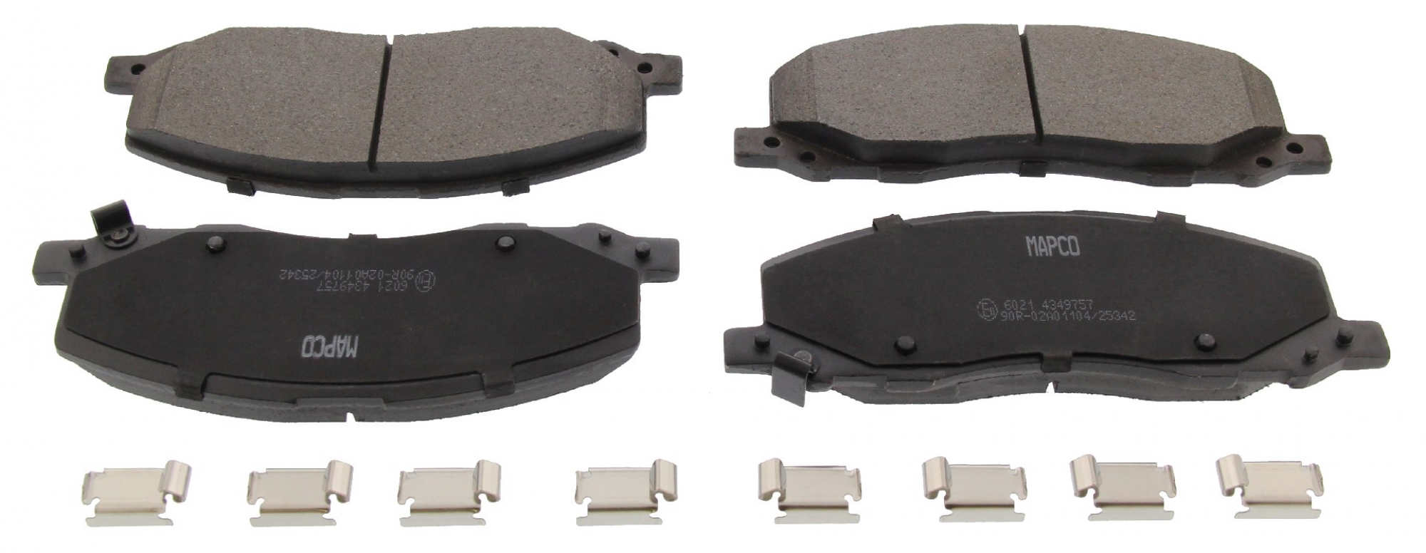 Bremsbelagsatz, Scheibenbremse, Vorderachse, OPEL, SAAB, VAUXHALL