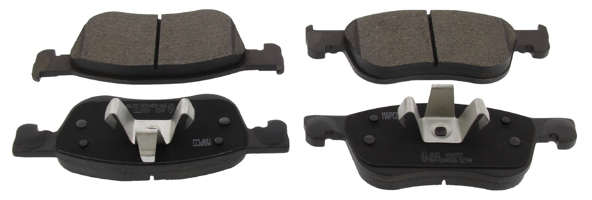 Bremsbelagsatz, Scheibenbremse, Vorderachse, FORD