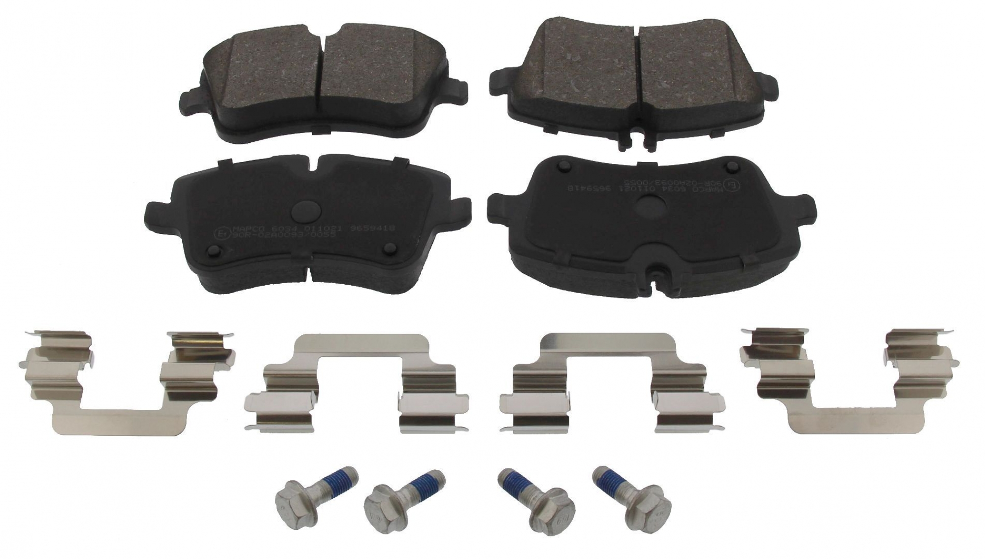 Bremsbelagsatz, Scheibenbremse, Vorderachse, MERCEDES-BENZ