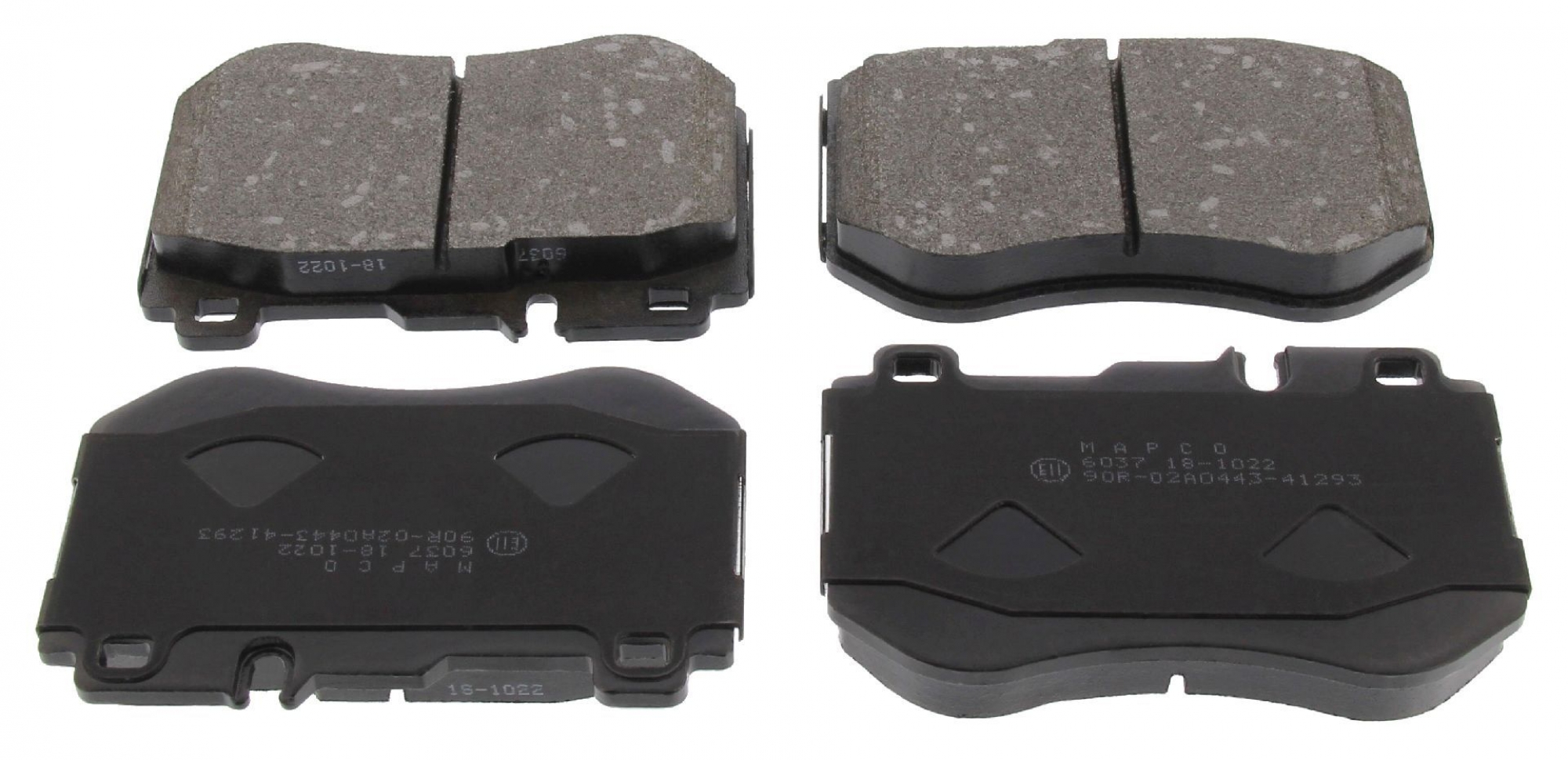 Bremsbelagsatz, Scheibenbremse, Vorderachse, MERCEDES-BENZ