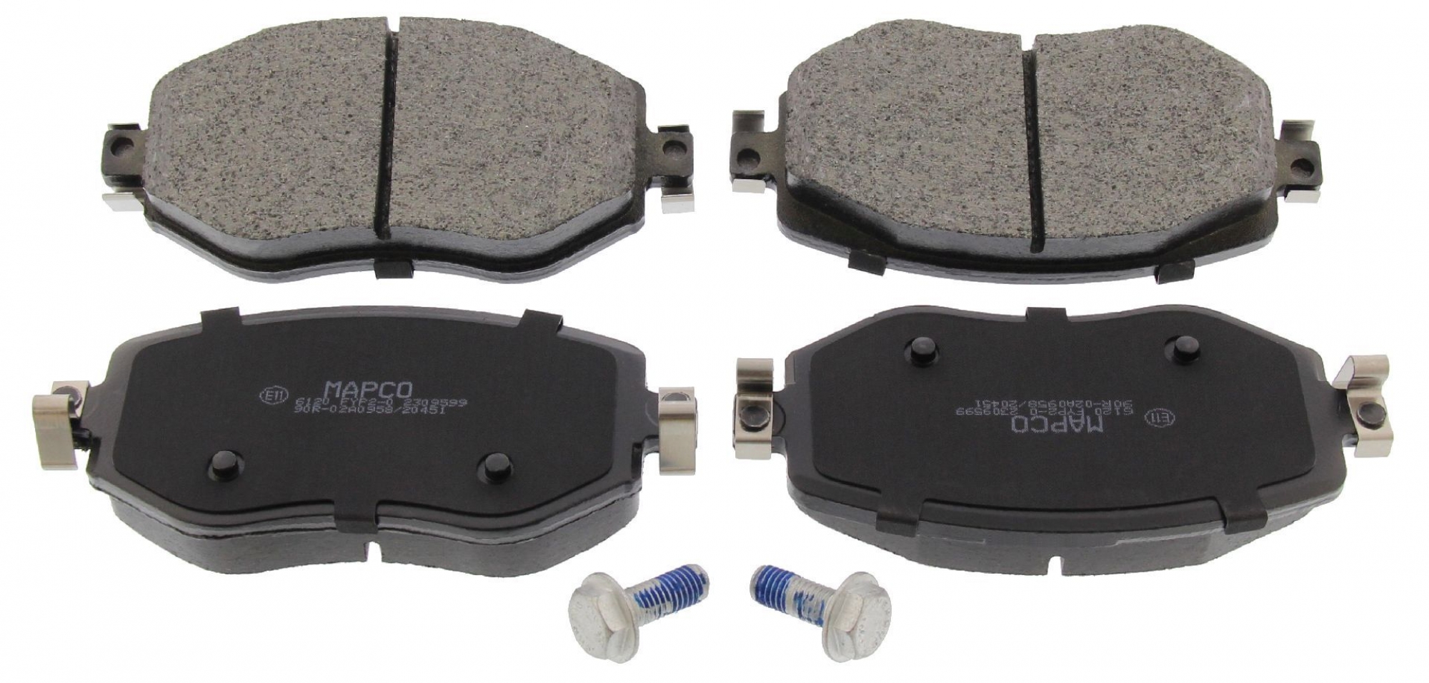 Bremsbelagsatz, Scheibenbremse, Vorderachse, RENAULT