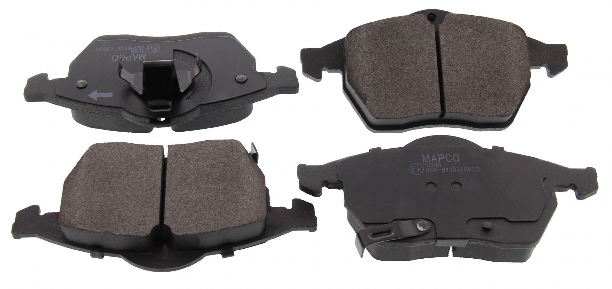 Bremsbelagsatz, Scheibenbremse, Vorderachse, OPEL, SAAB