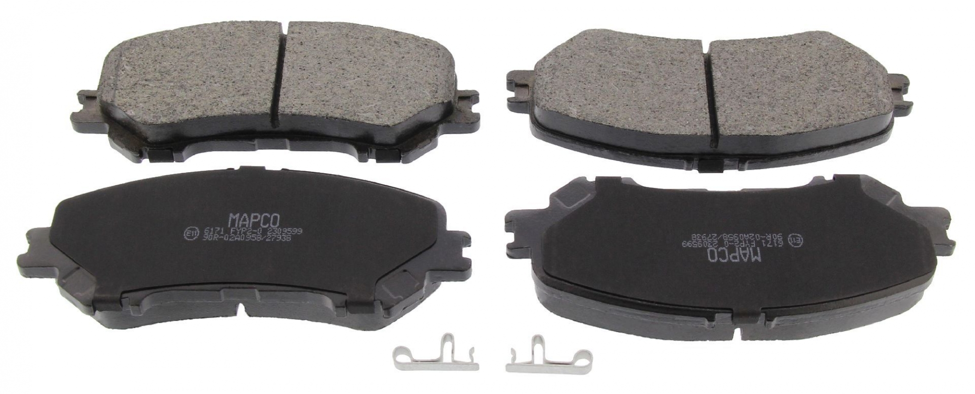 Bremsbelagsatz, Scheibenbremse, Vorderachse, NISSAN, RENAULT