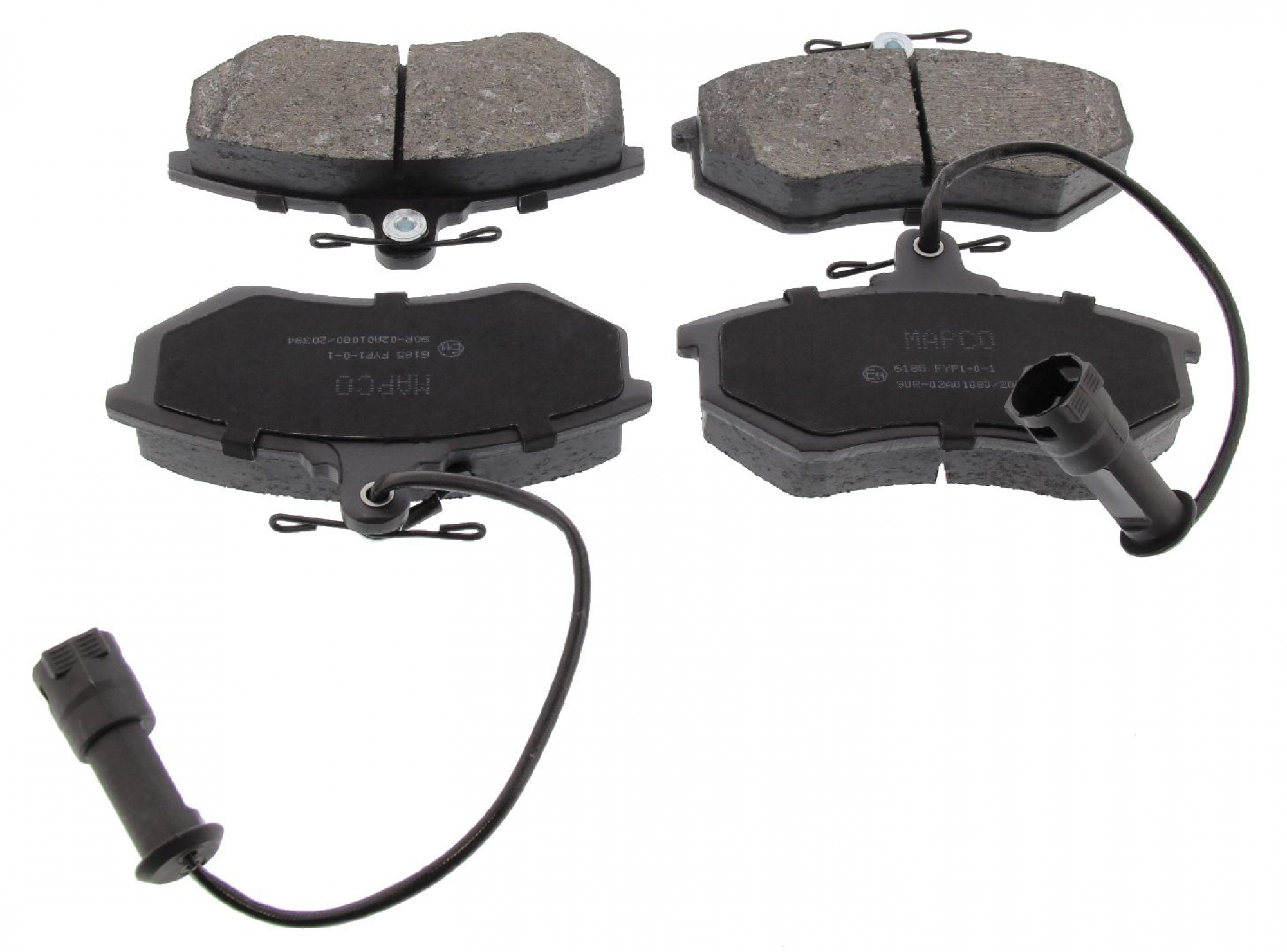 Bremsbelagsatz, Scheibenbremse, Vorderachse, AUDI