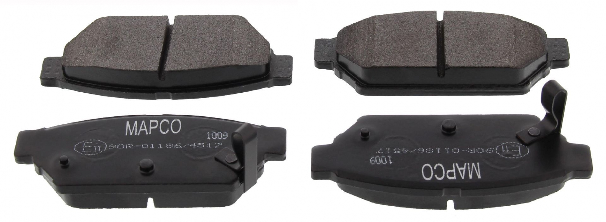 Bremsbelagsatz, Scheibenbremse, Hinterachse, MITSUBISHI, PROTON