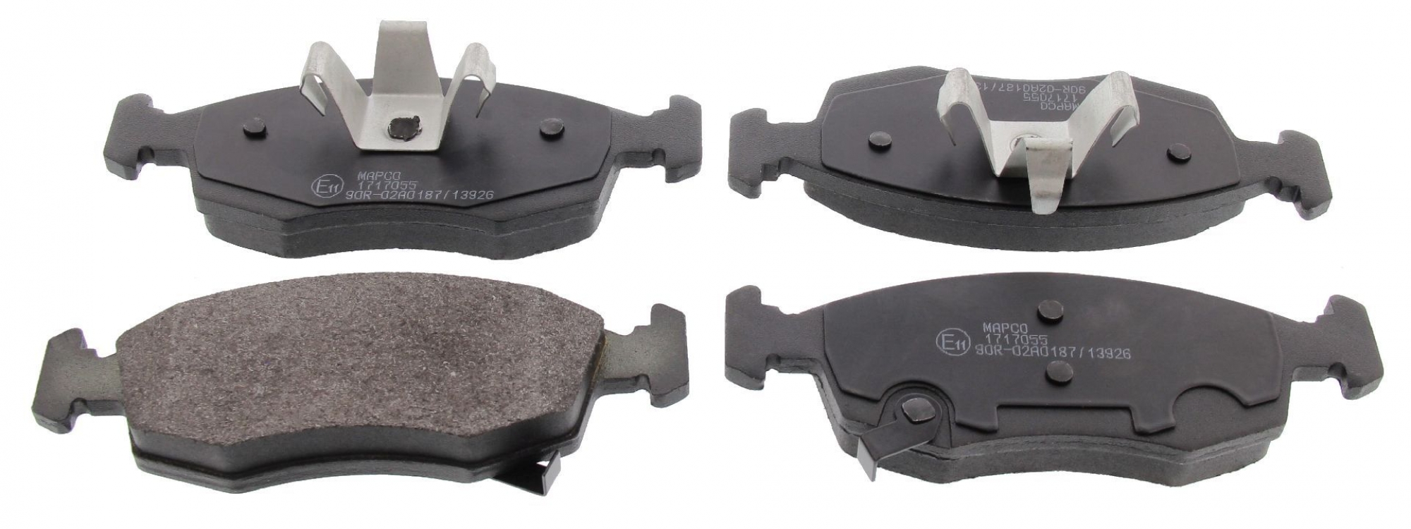 Bremsbelagsatz, Scheibenbremse, Vorderachse, CHRYSLER, FIAT, LANCIA