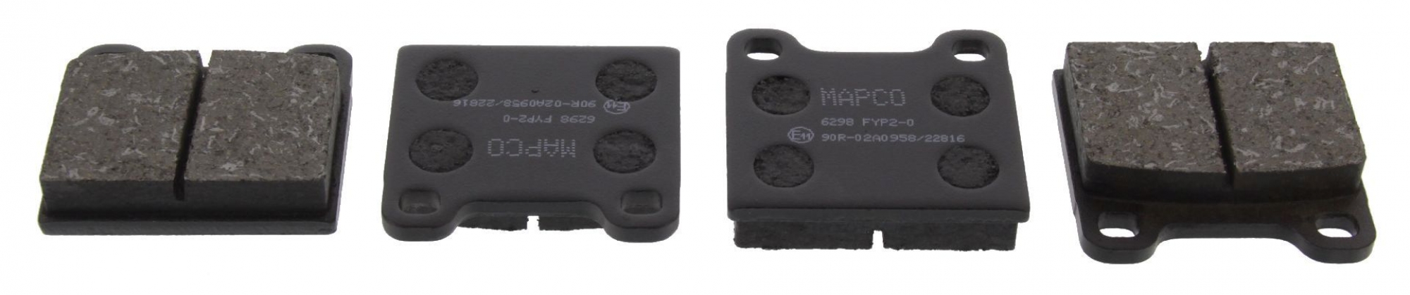 Bremsbelagsatz, Scheibenbremse, Hinterachse, VOLVO