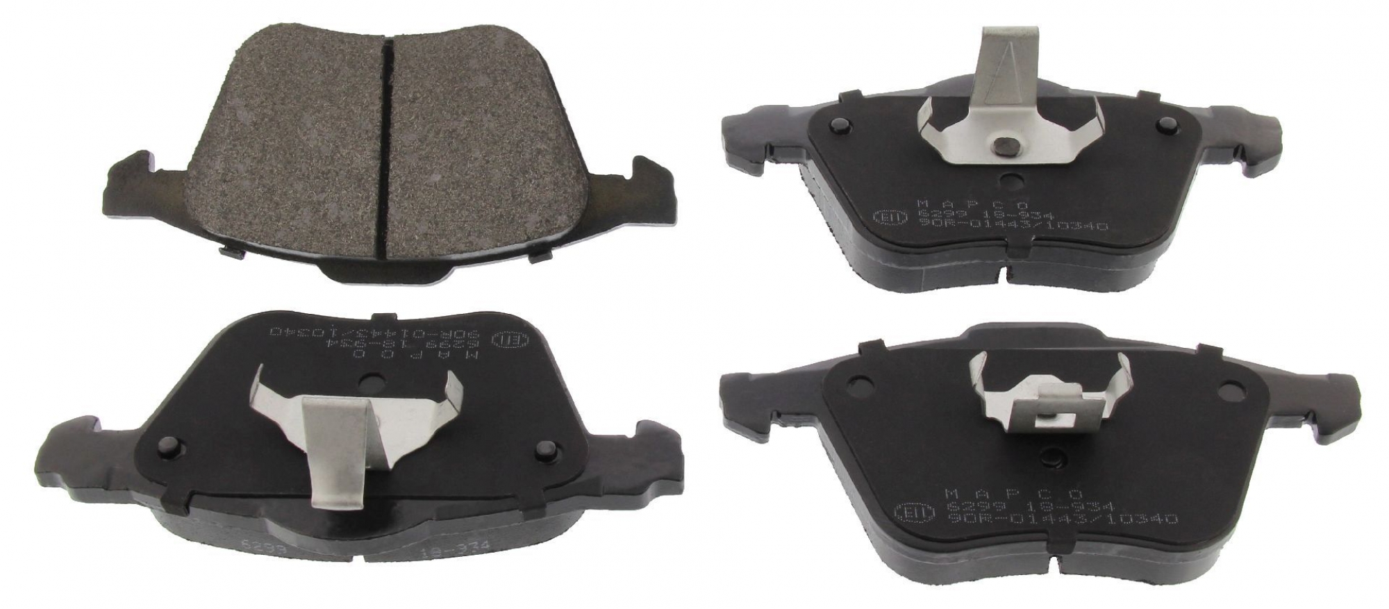 Bremsbelagsatz, Scheibenbremse, Vorderachse, VOLVO